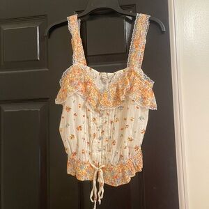 American Eagle crop tank top M